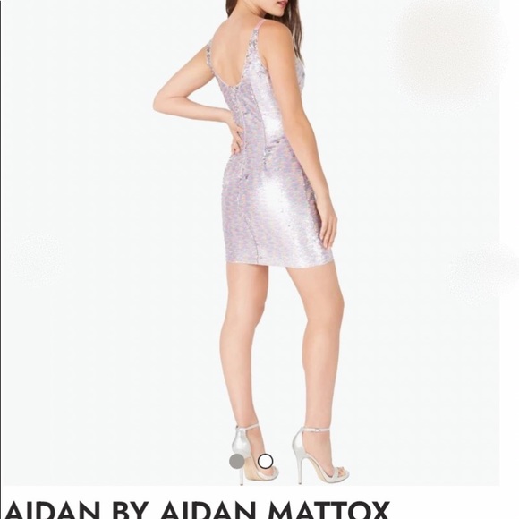 Aidan by Aidan Mattox Pastel Multi NWT size 10 - Picture 2 of 8